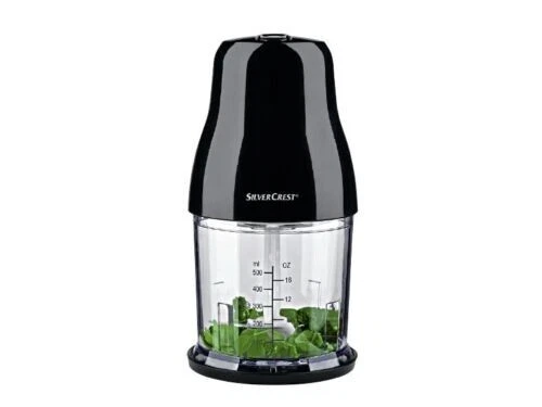 SILVERCREST MINI CHOPPER-VEGETABLES Herbs Nuts Ice-With Turbo Boost ...
