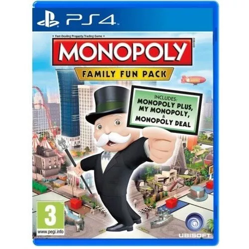 Monopoly Family Fun Pack Ps4 Gioco Italiano Nuovo Videogioco Playstation 4 / Ps5