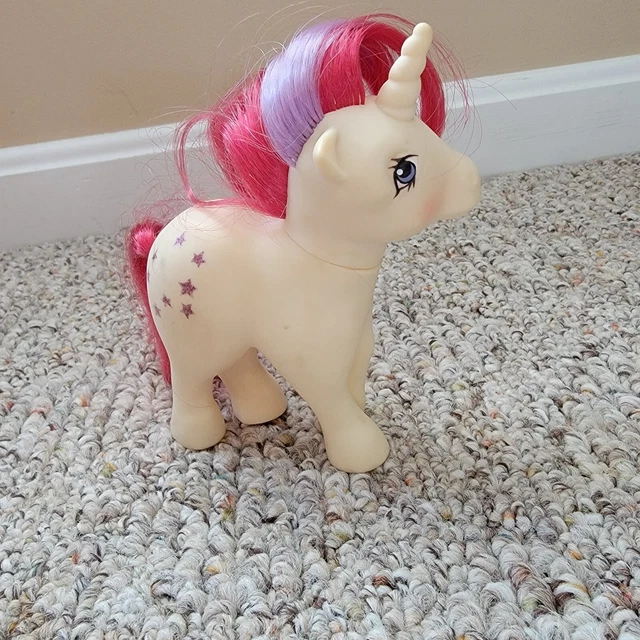 Vintage 1983 My Little Pony MLP G1 Moondancer Unicorn Moon & Stars