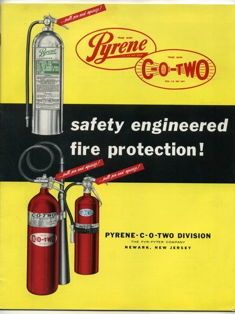 Pyrene Click BROCHURE PYRENE C-O-TWO SAFETY ENGINEERED FIRE PROTECTION Fire ...
