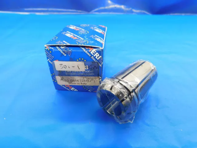 New Eri America Tg75 Collet Size 21/32 Made In Italy 75Tg-0656 .65625 .6563