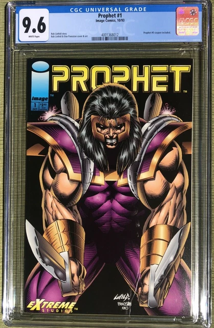 Prophet #1 CGC 9.6 NM+ 1993 Liefeld #0 Coupon Included Movie soon Image Comics
