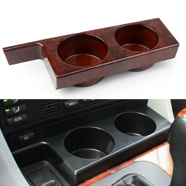 Fit BMW E39 5SERIES 528i 525i 530i 540i M5 1997-2003 Front Dual Drink Cup Holder