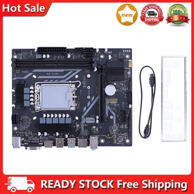 H610 MOTHERBOARD LGA1700 Desktop Motherboard 2*DDR4 64GB for 12 Gen ...