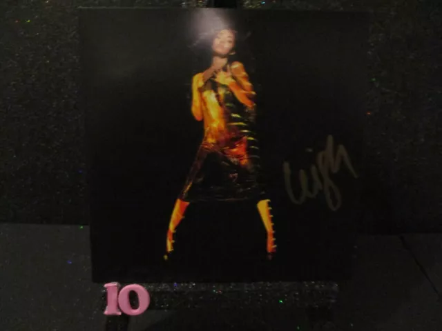 Leigh-Anne Pinnock - 'Don't Say Love' Original Hand Signed Single CD Cover Tv