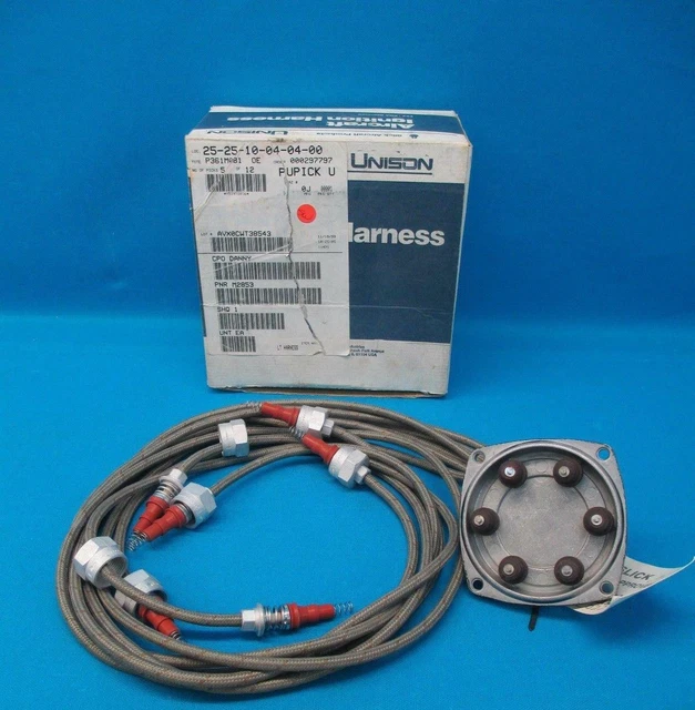 NOS UNISON ENGINE Ignition Harness LH With 3/4" Leads P/N