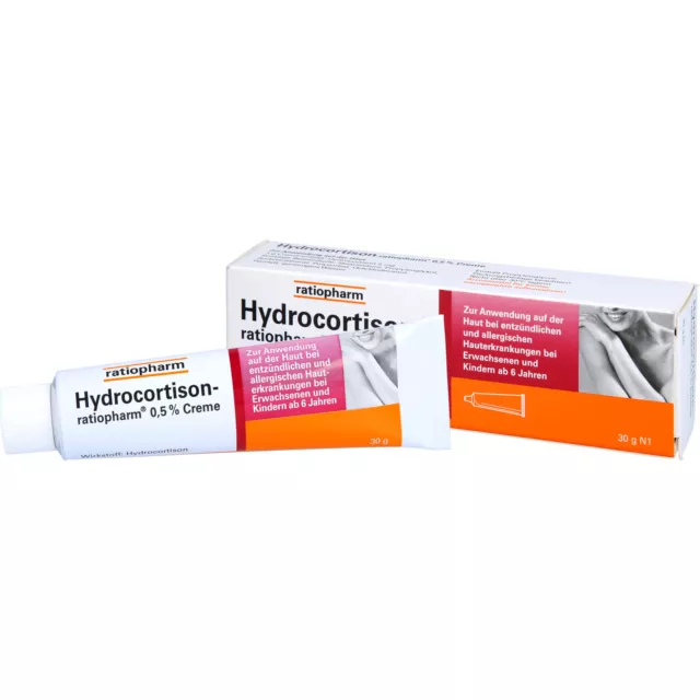 Hydrocortison-ratiopharm 0,5 % Creme, 30.0 g Creme 9703312 2