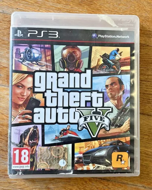 Gta 5 Grand Theft Auto V Ps3 Playstation 3 Gioco Pal Italiano