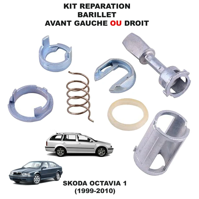 Twowinds - Barillet de Serrure Compatible avec VW Bora 1J2, 1J6 (1997-2006) Golf IV 1J1, 1J5 (1997-2006) - Porte Avant Gauche et Droite - 604837167-604837168 - Cylindre de Fermeture - Clé (4 pièces Twowinds - Barillet de Serrure Compatible avec VW Bora 1J2, 1J6 (1997-2006) Golf IV 1J1, 1J5 (1997-2006) - Porte Avant Gauche et Droite - 604837167-604837168 - Cylindre de Fermeture - Clé (4 pièces