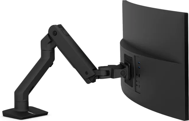 Ergotron HX Black Matte Monitor Arm