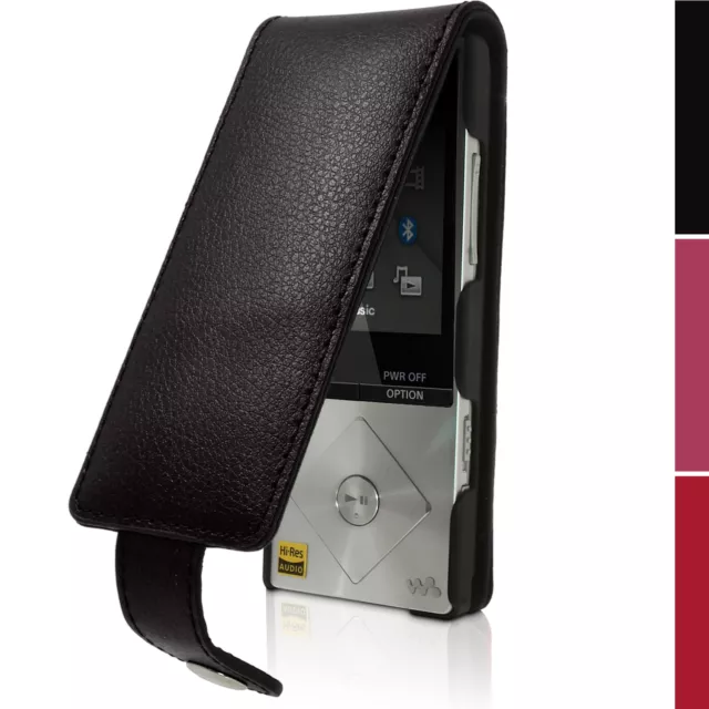Cuir Etui Housse Flip pour Sony Walkman NWZ-A15 A17 Case Cover Film Mousequeton