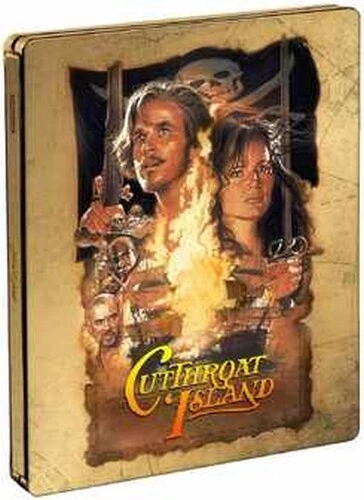 Cutthroat Island Limited Edition Steelbook 4K Ultra Hd +[Uk] New4K Bluray
