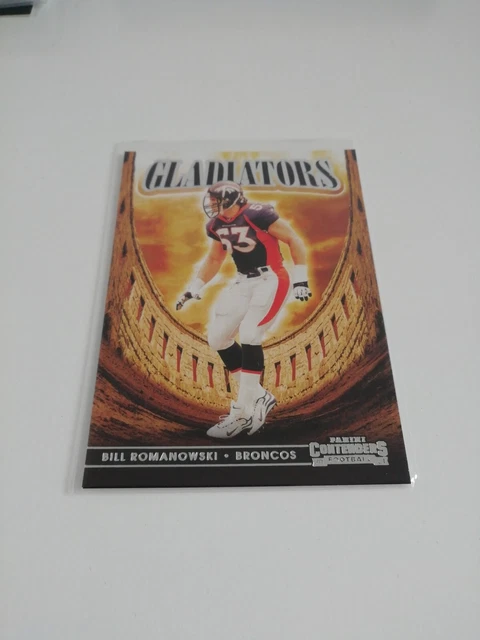 Bill Romanowski Denver Broncos 2021 Panini Contenders Gladiators #14 NFL Trading