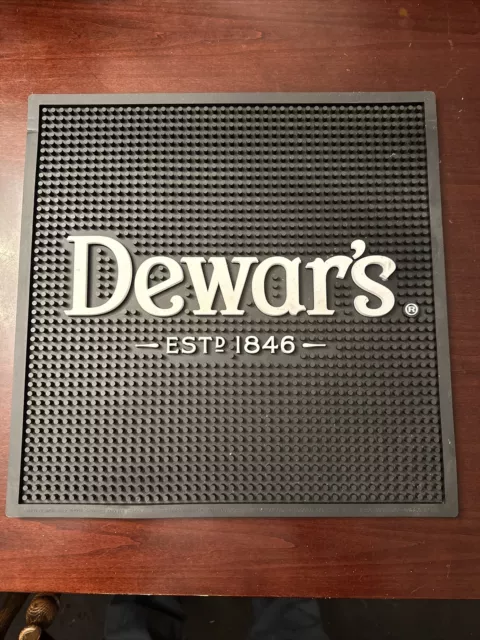 Dewars Bar Mat Square Large