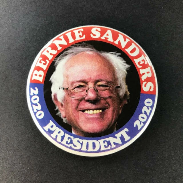 Bernie Sanders For President 2.25" Button Pin Presidential Election 2020 #3