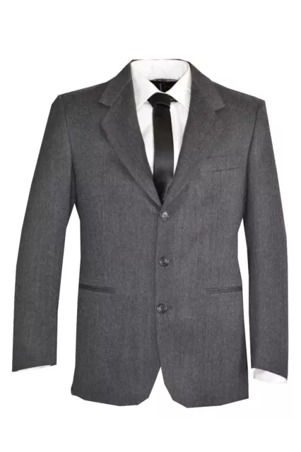 giacca lana uomo grigio blazer abito elegante 46 invernale sartoriale casual da