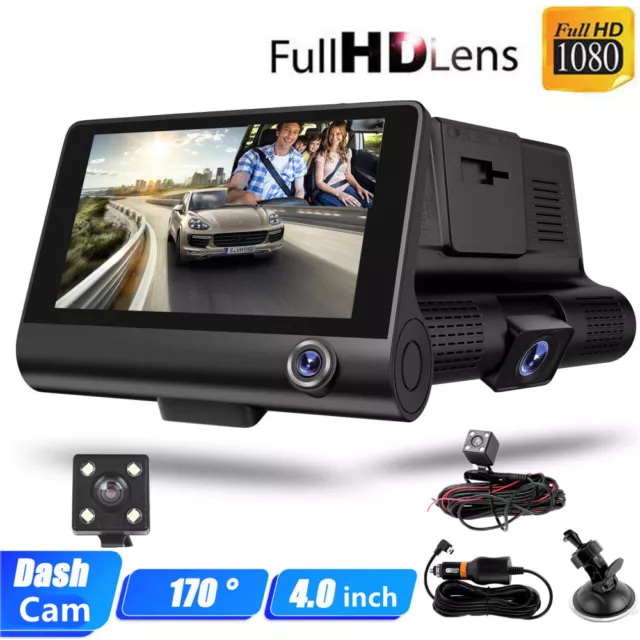 AUTO DASHCAM FULL HD 1080P Akku Video Kamera Frontkamera Dash-Cam Auto  Kamera EUR 59,90 - PicClick FR