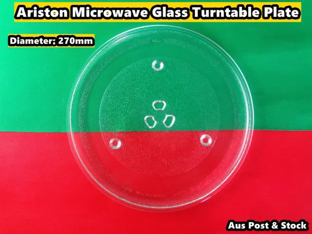NEW Microwave Turntable Glass Plate 10 5/8 270mm Fits Several Models