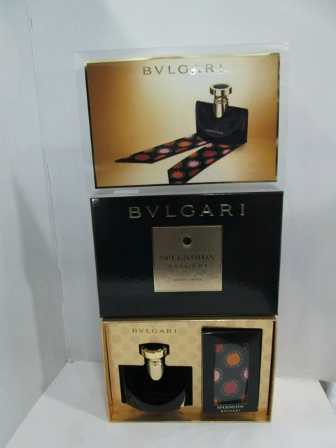 " BULGARI SPLENDIDA JASMIN NOIR " Profumo Donna EDP 100ml Spray + Fascia