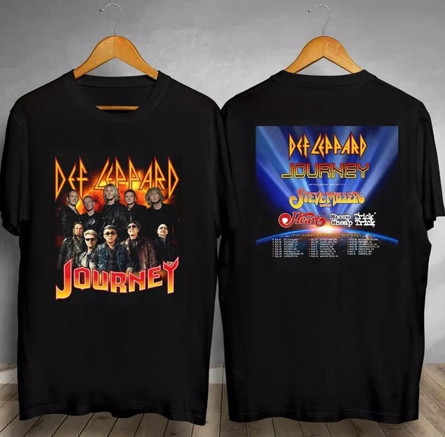 DEF LEPPARD AND Journey Summer Stadium Tour 2024 T Shirt Concert Music