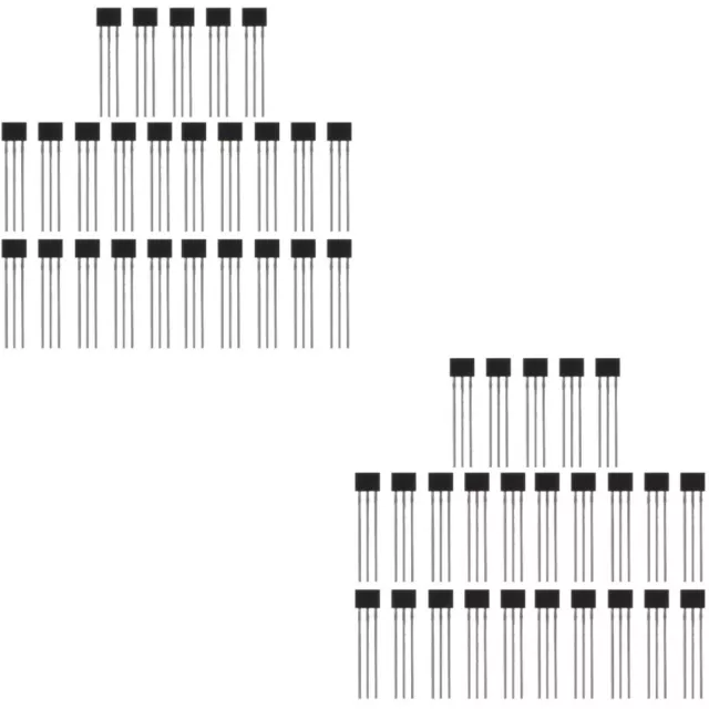 50 pcs hall sensor Hall Sensor A3144 Practical Hall Effect Sensor