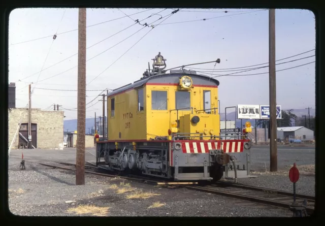 Railroad Slide - Yakima Valley Traction #297 Electric Locomotive 1979 Washington