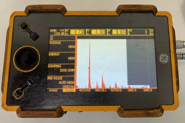 GE - USM GO Standard (DAC , AWS) Ultrasonic Flaw Detector - Ultrasonic Testing