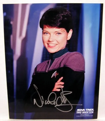 Nicole De Boero Dax Star Trek Deep Spazio Nove Autografo