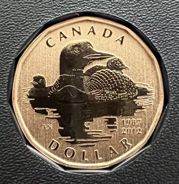 2012 Canada Specimen Loonie- The Loon - Mint Uncirculated from Specimen Set
