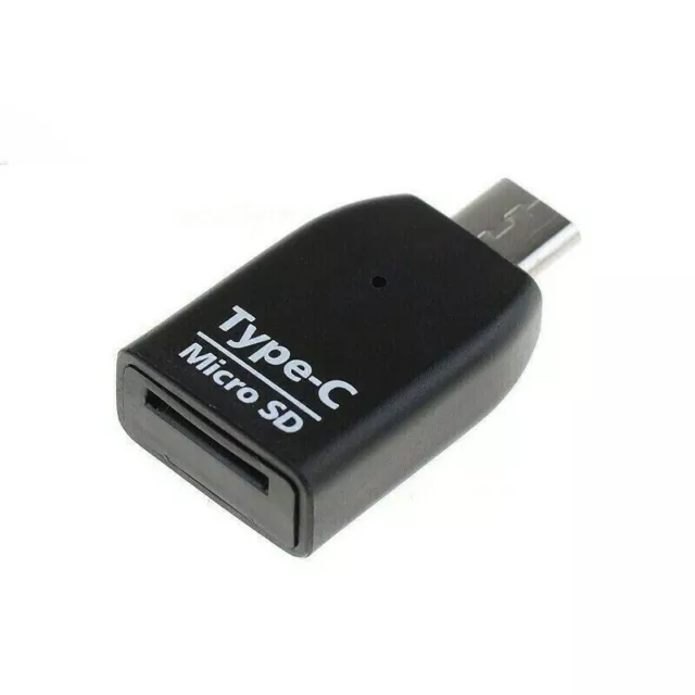 Mini Type C Micro SD TF Memory Card Reader OTG Adapter USB 3.1 Portable