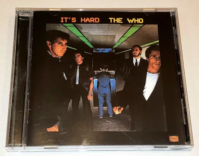 The Who 1997 It's Hard Cd Remastered Reissue Bonus Tracks Mca Usa Mint/Mint-