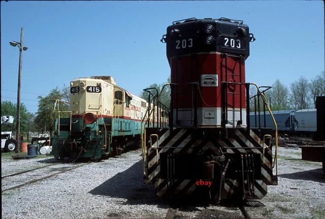 Peabody Coal 415 & AW&W 203 - Original Slide - Yankeetown, IN