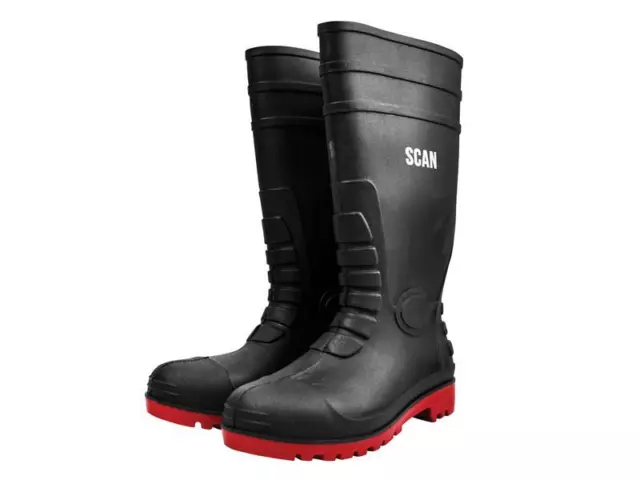 Scan Safety Wellingtons UK 11 EUR 45 SCAFWWELL11