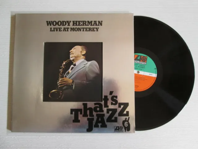 WOODY HERMAN Live At Monterey LP GATEFOLD THAT'S JAZZ USA PRESS