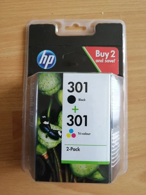 HP 301 black + 301 Tri-colour   Druckerpatronen   neu