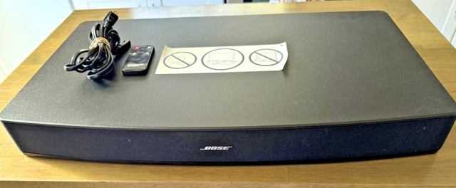 BOSE SOLO 10 Series II TV Sound System W/ Remote & Power Cable