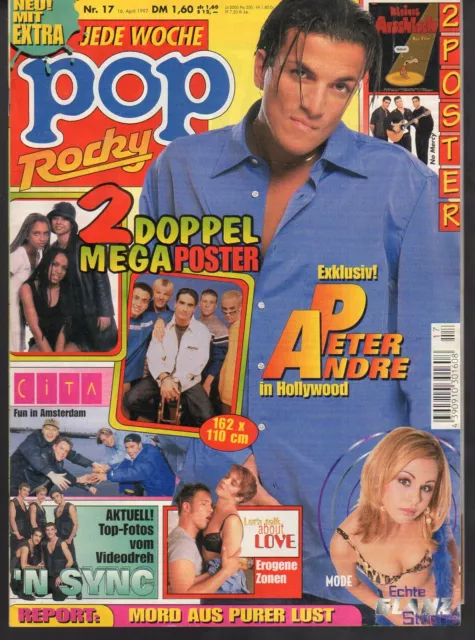 Pop Rocky 17 / 16.4.1997 / ´N Sync, Peter Andre, Caught In The Act + Megaposter