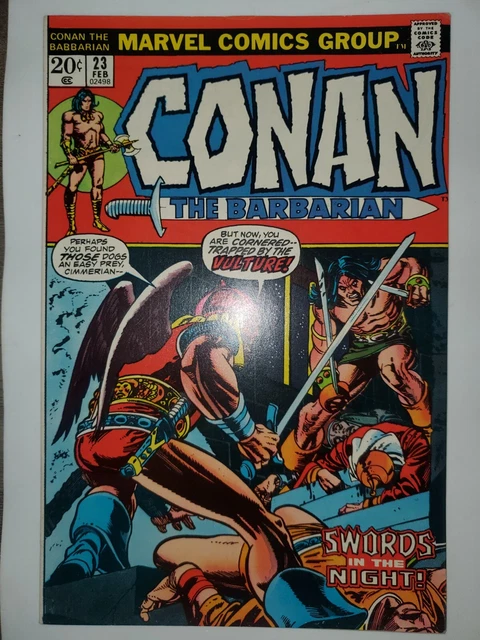 Conan the Barbarian #23 1st app. Red Sonja Marvel Comics 1973 High Grade VF 8.0
