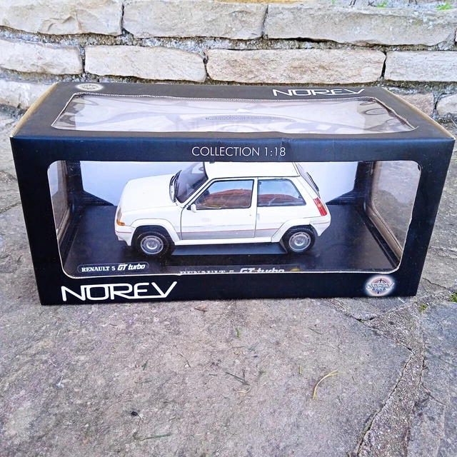 Renault 5 supercinq GT Turbo phase 1 blanche 1985 1/18 Norev - Les