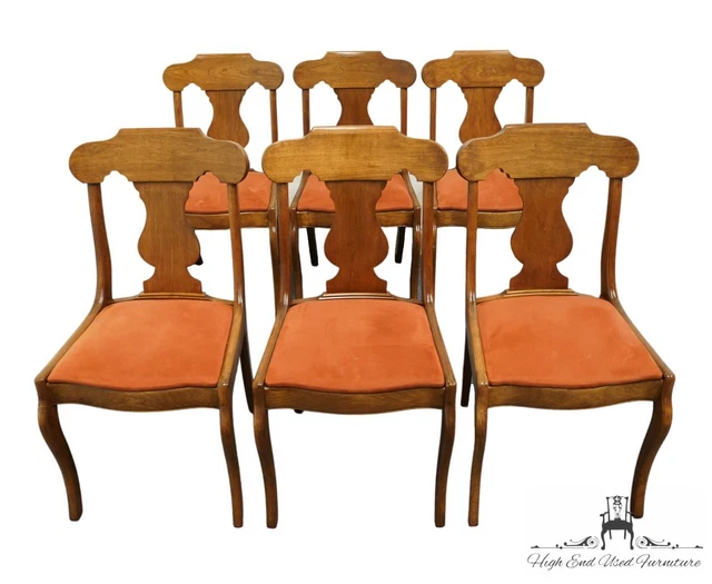 Set of 6 PENNSYLVANIA HOUSE Solid Cherry Traditional Duncan Phyfe Style Dinin... Set of 6 PENNSYLVANIA HOUSE Solid Cherry Traditional Duncan Phyfe Style Dinin...