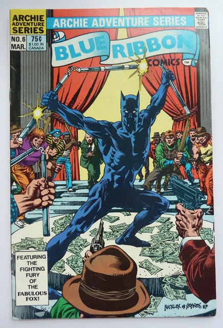 Blue Ribbon Comics #6 - Archie Adventure Series - March 1984 FN+ 6.5