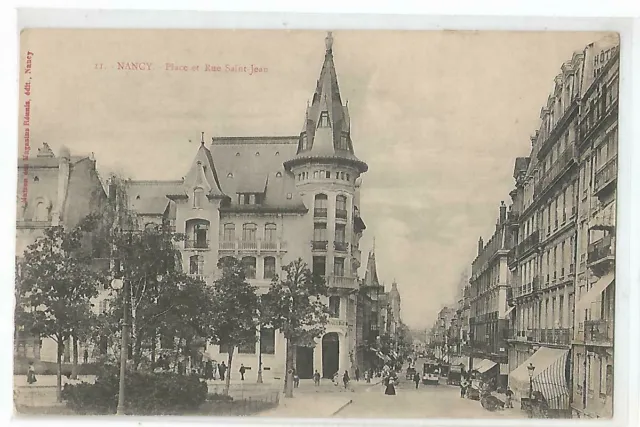 54 Nancy, Place Et Rue Saint Jean