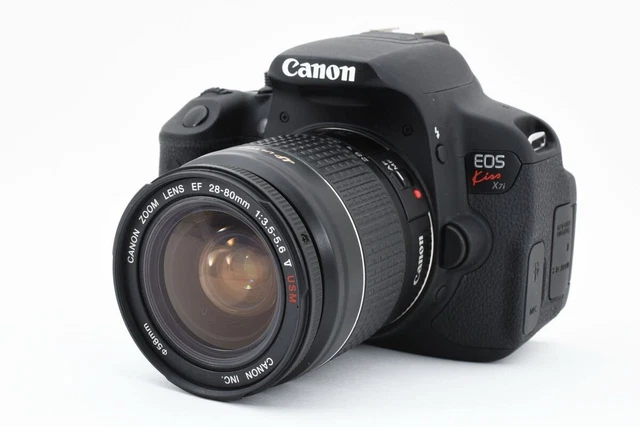 canon kiss x7i + EF28-80㎜1:3.5-5.6V USM Canon Kiss x7i EF28-80mm 1:3.5-5.6 V USM 456841 | eBay