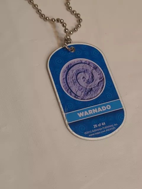 Warnado Dog Tag Metal 14inch Novelty Necklace- men's/boy's/unisex 3