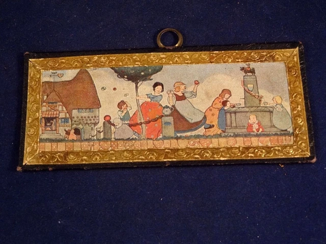 Yousi une Palette de Peintures, Modèle Plat Jouet Maison de Poupée