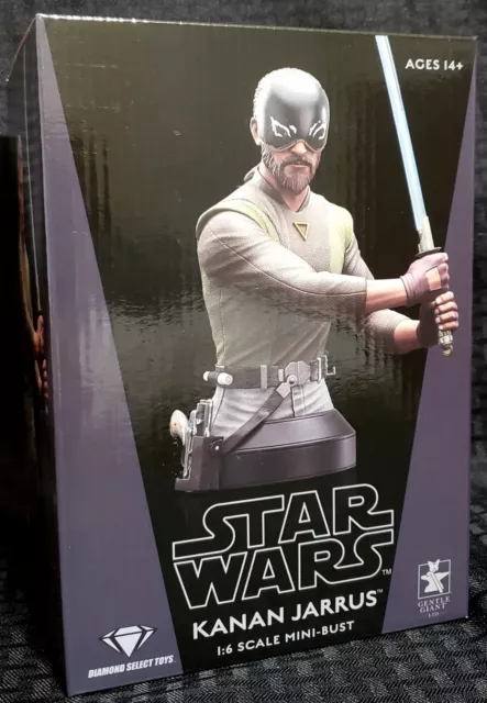 Gentle Giant Star Wars Rebels Kanan Jarrus 1/6 Scale Bust