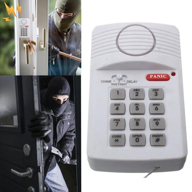 BURGLAR WIRELESS DOOR Alarm Password Alarm Keypad Loud Alarm Window