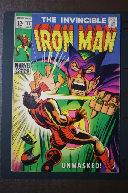 Marvel. The Invincible IRON MAN. number 11. march 1969.