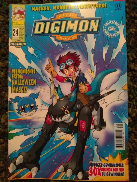 Digimon Comic, Heft Nr. 24 | ohne Extras | Dino Verlag, 2001