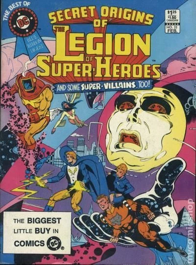 Best of DC Blue Ribbon Digest #33 FN 1983 Stock Image